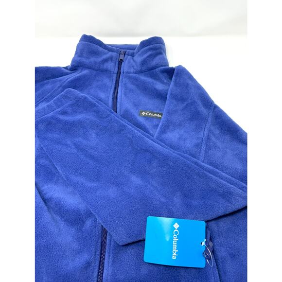 Columbia Women Sawyer Rapids Full Zip Fleece Jacket, Royal Blue, Size XL - Picture 6 of 6